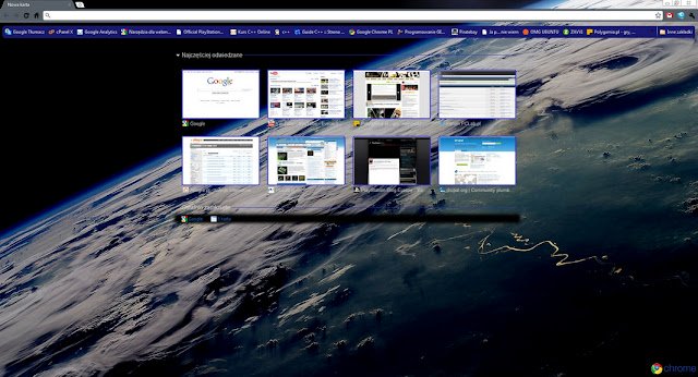 Space Theme  from Chrome web store to be run with OffiDocs Chromium online