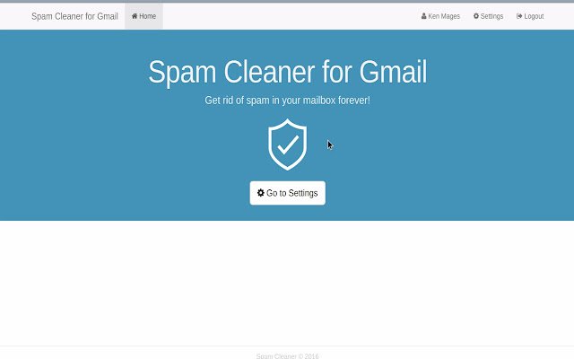 Spam Cleaner for Gmail  from Chrome web store to be run with OffiDocs Chromium online