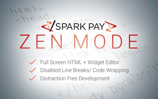 SparkPay Zen  from Chrome web store to be run with OffiDocs Chromium online