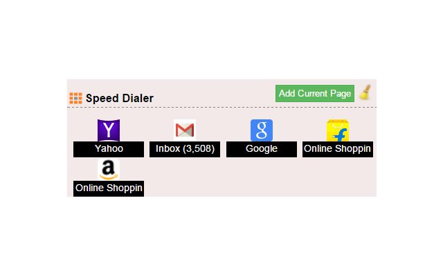 Speed Dialer  from Chrome web store to be run with OffiDocs Chromium online