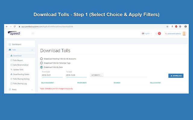 Speed ​​Downloader dari kedai web Chrome untuk dijalankan dengan OffiDocs Chromium dalam talian