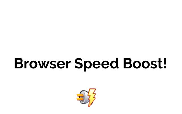 Speed Up Browsing  from Chrome web store to be run with OffiDocs Chromium online