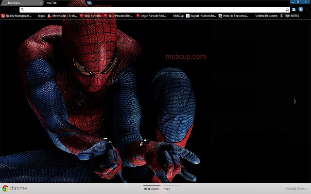 Spider man(Marvel)  from Chrome web store to be run with OffiDocs Chromium online