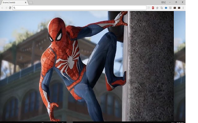 Spiderman PS4 Theme  from Chrome web store to be run with OffiDocs Chromium online