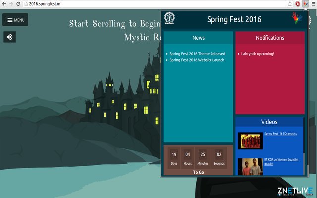 Spring Fest  from Chrome web store to be run with OffiDocs Chromium online