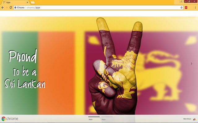 Sri Lankan theme  from Chrome web store to be run with OffiDocs Chromium online