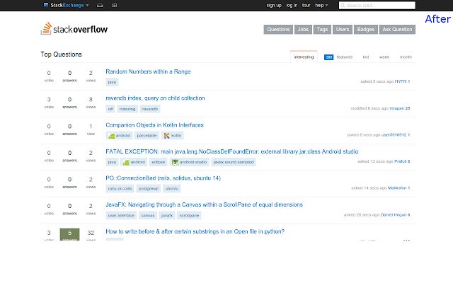 stackoverflow ງ່າຍດາຍຈາກຮ້ານເວັບ Chrome ເພື່ອດໍາເນີນການກັບ OffiDocs Chromium ອອນໄລນ໌