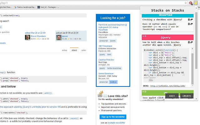 Stacks on Stacks  from Chrome web store to be run with OffiDocs Chromium online