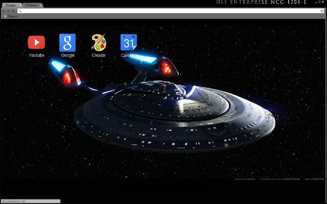 Star Trek USS ENTERPRISE NCC 1701 E da Chrome Web Store para ser executado com OffiDocs Chromium online