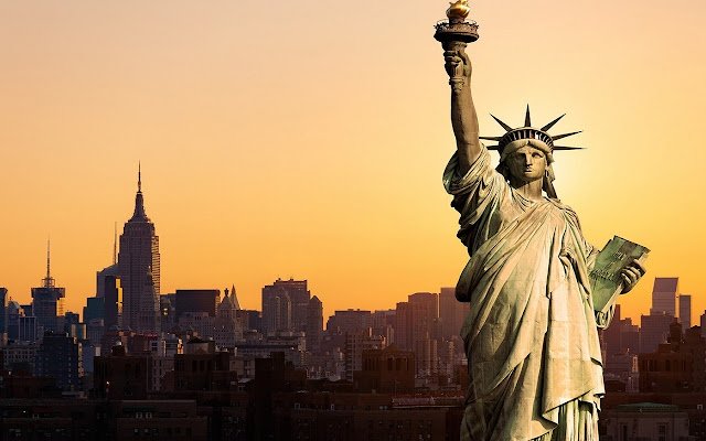 statue liberty  from Chrome web store to be run with OffiDocs Chromium online