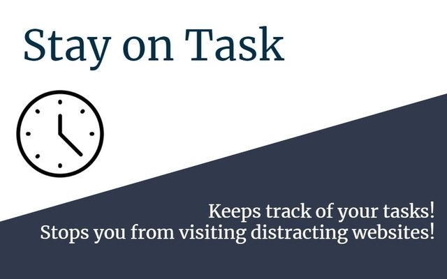 Stay on Task  from Chrome web store to be run with OffiDocs Chromium online