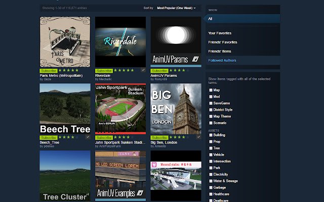 Steam Workshop Tools (bèta) uit de Chrome-webwinkel om te worden uitgevoerd met OffiDocs Chromium online