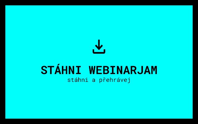 Stáhni Webinář  from Chrome web store to be run with OffiDocs Chromium online