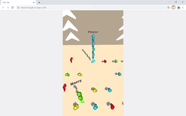 Stickman Bridge Game  from Chrome web store to be run with OffiDocs Chromium online