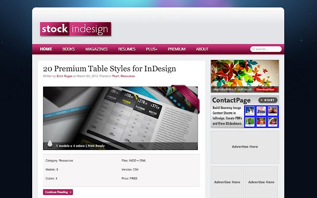 stockindesign  from Chrome web store to be run with OffiDocs Chromium online