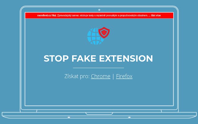 Opriți extensia falsă din magazinul web Chrome pentru a fi rulată cu OffiDocs Chromium online