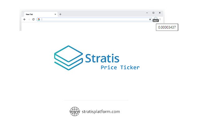 Stratis (STRAT/BTC) Price Ticker  from Chrome web store to be run with OffiDocs Chromium online