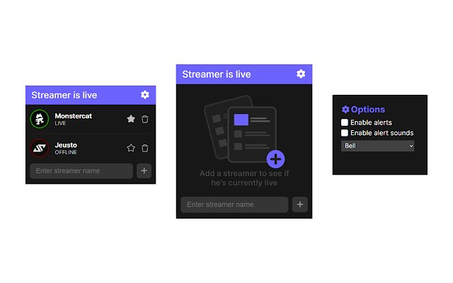 Streamer is live  from Chrome web store to be run with OffiDocs Chromium online