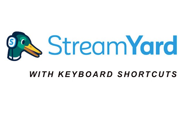 StreamYard Shortcuts  from Chrome web store to be run with OffiDocs Chromium online