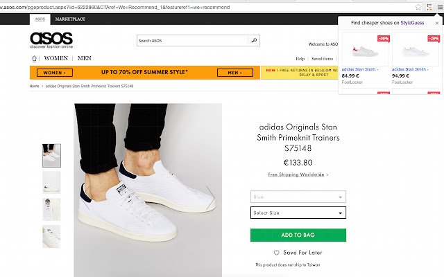 StyleGuess  from Chrome web store to be run with OffiDocs Chromium online