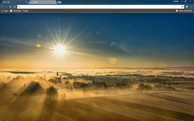 Sunny Valley van Chrome webwinkel wordt uitgevoerd met OffiDocs Chromium online