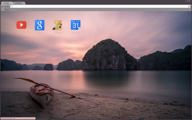 Sunset Over The Sea Theme 1280x720  from Chrome web store to be run with OffiDocs Chromium online