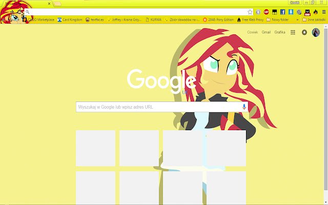 Sunset Shimmer Theme  from Chrome web store to be run with OffiDocs Chromium online