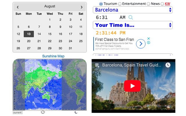 Sunshine Map  from Chrome web store to be run with OffiDocs Chromium online