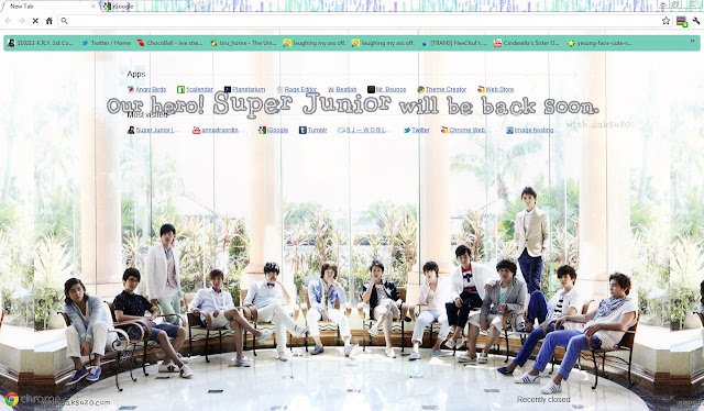 super junior da Chrome Web Store será executado com OffiDocs Chromium online