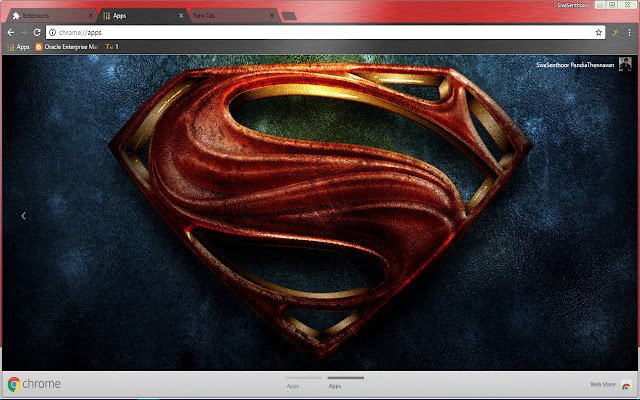 Super Man Man of Steel Logo Super Hero  from Chrome web store to be run with OffiDocs Chromium online