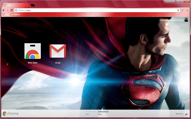 SuperMan Man of Steel SuperHero din magazinul web Chrome va fi rulat cu OffiDocs Chromium online