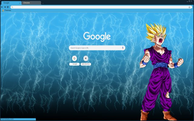 Super Saiyan Gohan  from Chrome web store to be run with OffiDocs Chromium online