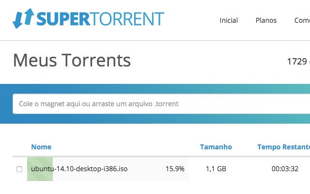 SuperTorrent từ cửa hàng Chrome trực tuyến sẽ được chạy bằng OffiDocs Chrome trực tuyến