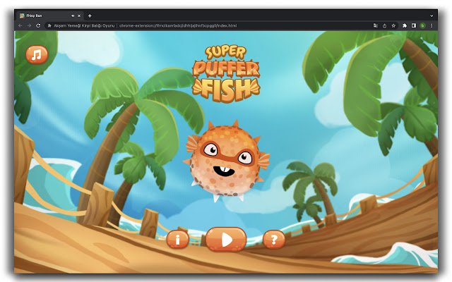 Supper Puffer Fish Game HTML5 Game  from Chrome web store to be run with OffiDocs Chromium online