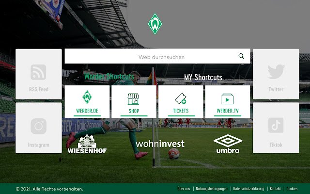 SV Werder Bremen  from Chrome web store to be run with OffiDocs Chromium online