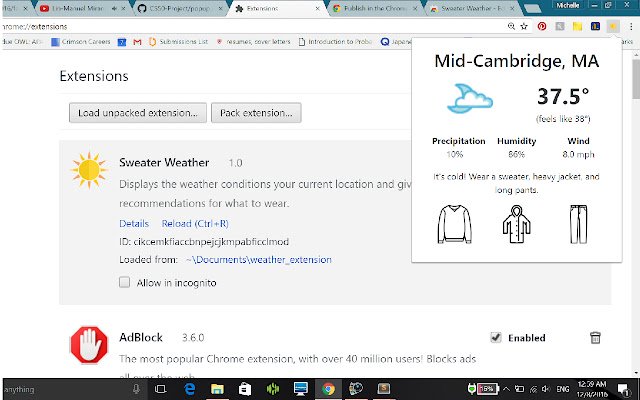 Sweater Weather  from Chrome web store to be run with OffiDocs Chromium online