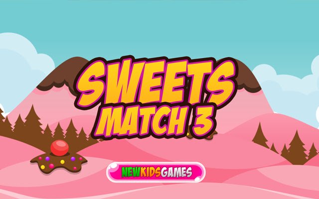 משחק Sweets Match 3 מחנות האינטרנט של Chrome שיופעל עם OffiDocs Chromium באינטרנט