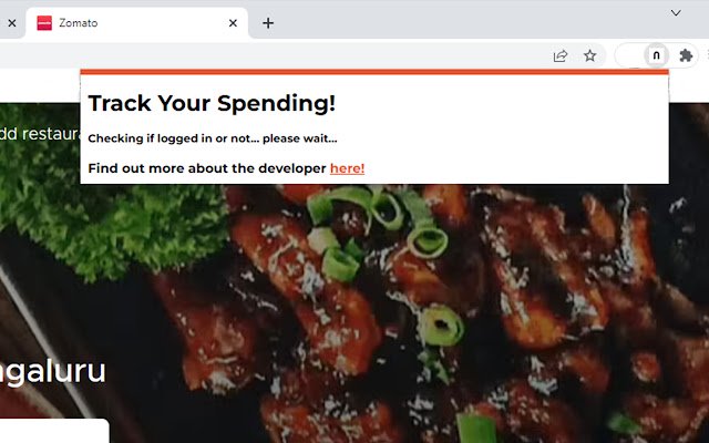 Swiggy Zomato Spends  from Chrome web store to be run with OffiDocs Chromium online