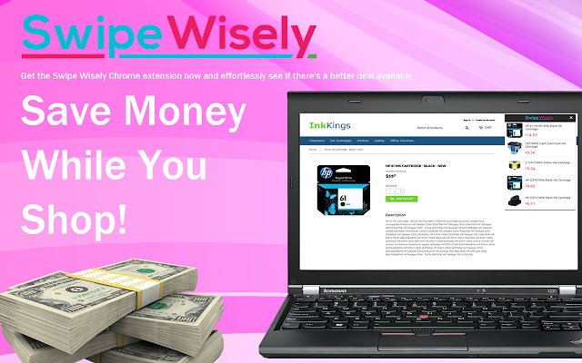 SwipeWisely depuis la boutique en ligne Chrome pour être exécuté avec OffiDocs Chromium en ligne