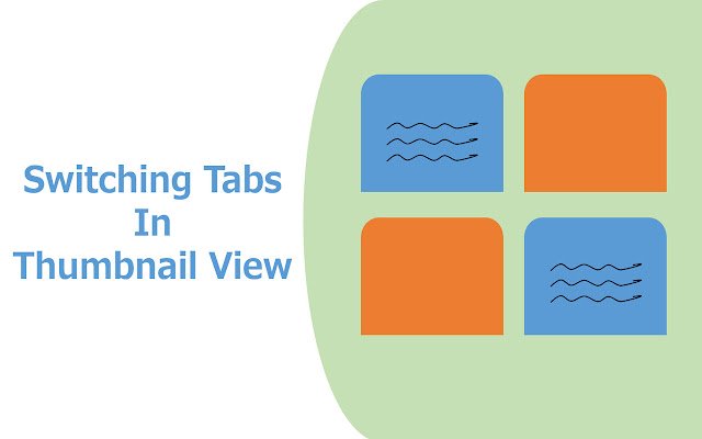 Switching tabs in thumbnail view  from Chrome web store to be run with OffiDocs Chromium online