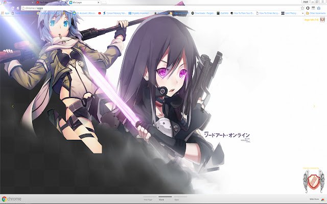 Sword Art Online 12 1366x768  from Chrome web store to be run with OffiDocs Chromium online