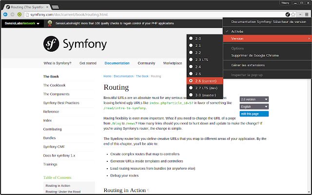 Symfony Documentation: ຕົວເລືອກເວີຊັນຈາກຮ້ານເວັບ Chrome ທີ່ຈະດໍາເນີນການກັບ OffiDocs Chromium ອອນໄລນ໌