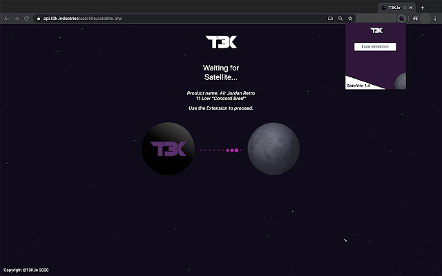 T3K.io Satellite  from Chrome web store to be run with OffiDocs Chromium online