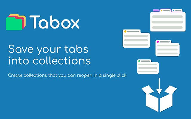 Группы вкладок Tabox «Сохранить и поделиться» из интернет-магазина Chrome будут запускаться с помощью OffiDocs Chromium онлайн