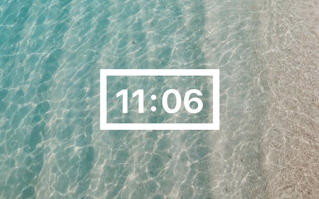 Tab Photo Clock  from Chrome web store to be run with OffiDocs Chromium online