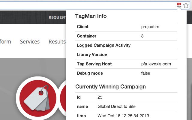 TagMan Implementation Helper  from Chrome web store to be run with OffiDocs Chromium online