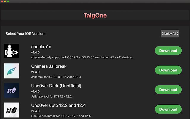 TaigOne  from Chrome web store to be run with OffiDocs Chromium online