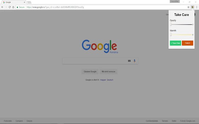 Take Care  from Chrome web store to be run with OffiDocs Chromium online