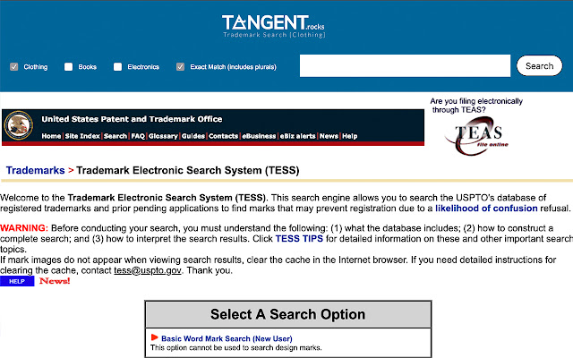 Tangent TESS  from Chrome web store to be run with OffiDocs Chromium online