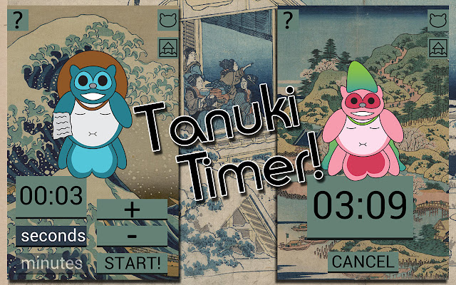 Tanuki Timer  from Chrome web store to be run with OffiDocs Chromium online